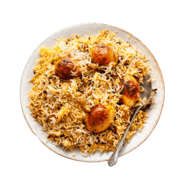 Egg Dum Biryani