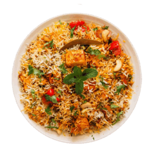 Kaju Paneer Biryani