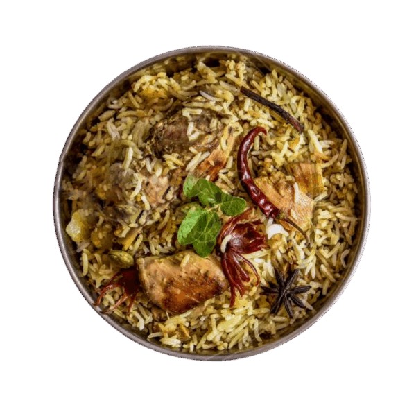 Mirapakai Chicken Biryani